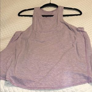 lululemon open back tank